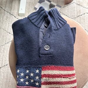 Polo Ralph Lauren Flag Sweater size Large